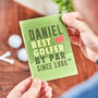 Personalised Best Golfer Pocket Notebook, thumbnail 1 of 4