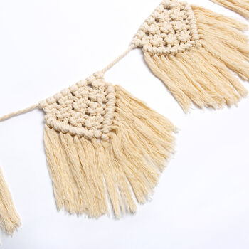 Isabella Macrame Bunting Craft Kit, 3 of 9
