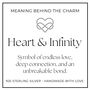 Mother Of The Bride Infinity Heart Bracelet Gift, thumbnail 8 of 8