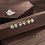 Moonstone Thorn Claw Stud Earrings, thumbnail 4 of 11