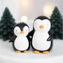 Hugging Penguins Salt And Pepper Shakers, thumbnail 1 of 3