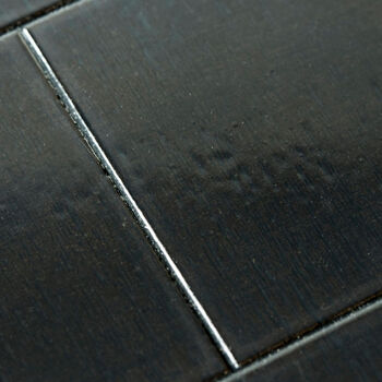 Brick Glossy Black Tiled Coffee Table, 2 of 4