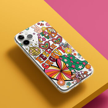 Feeling Groovy 70's Disco Phone Case For iPhone, 4 of 9