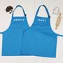 Personalised Kids Apron Set With Name, thumbnail 3 of 9
