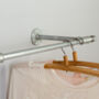 Notting Hill Industrial Clothes Rail Galvanised, thumbnail 3 of 5