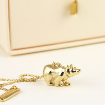 Personalised Bear Necklace, 2 of 10