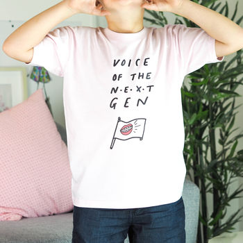 Children's Voice Of The Next Generation T Shirt, 2 of 3