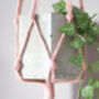 Popcorn Knot Macrame Plant Hanger Craft Kit, thumbnail 5 of 10