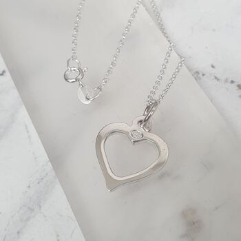 The Silver Heart Necklace, 5 of 8