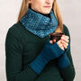 Cosy And Soft Knitted Wrist Warmers Grey, thumbnail 4 of 10