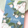 Graduation Well Done Exam Sterling Silver Starfish Necklace, thumbnail 9 of 9