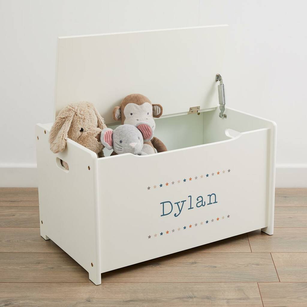 grey star toy box aldi