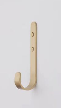 Brass Wall Hook, 2 of 2