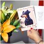 Personalised 'Nellie' Dog Birthday Card, thumbnail 7 of 9