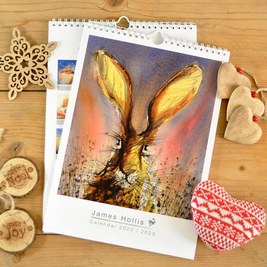 2022 23 Academic Calendar With Hare Art, 1 of 8