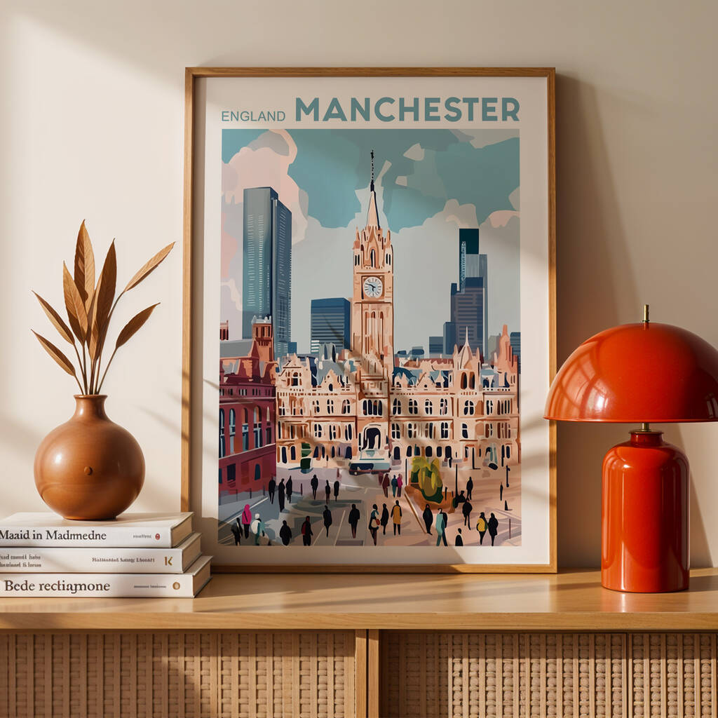 Manchester, UK Poster, 1 of 11