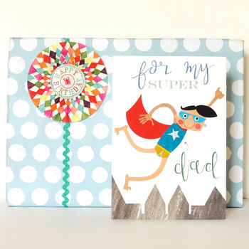 Super Dad Greetings Card, 5 of 5