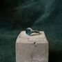 Soul Emerald Signet Ring, thumbnail 1 of 9
