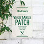 Personalised Metal Vegetable Patch Sign, thumbnail 1 of 6