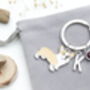 Corgi Personalised Keyring Dog Owner Gift, thumbnail 8 of 10