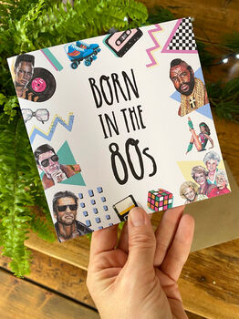 Born In The 80s Card, 2 of 5
