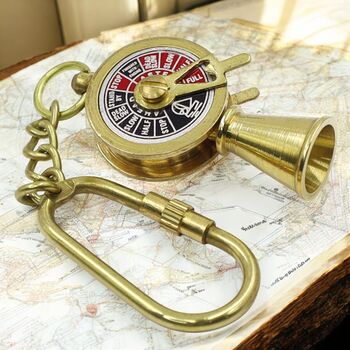 Ship Engine Telegraph Keychain, 3 of 7