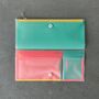 Colourful Lining Travel Wallet Organiser, thumbnail 2 of 5