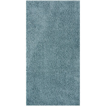 The Rugs Plain Duck Egg Blue Shaggy Rug, 8 of 12