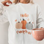 Hello Pumpkin Adult Jumper, thumbnail 3 of 5