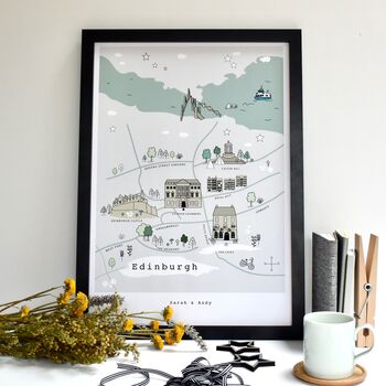 Personalised Our Favourites Places Print, 4 of 4