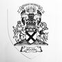 Personalised Family Coat Of Arms Original Illustration, thumbnail 3 of 6