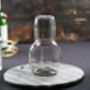 A Smoky Lens Design Carafe And Glass, thumbnail 3 of 3