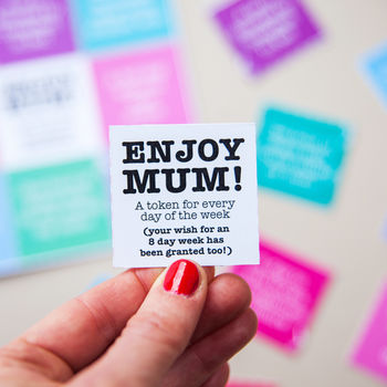 Mums Wishes Tokens Card, 7 of 8