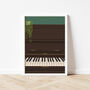 Piano Keys Print | Instrument Music Poster, thumbnail 8 of 9