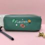 Personalised Drawing Back To School Open Flat Pencil Case, thumbnail 1 of 6