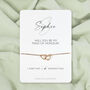 Will You Be My Bridesmaid Personalised Bridal Proposal Bracelet, thumbnail 7 of 12