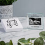 Personalised Baby Scan Glass Token For New Parents, thumbnail 4 of 5