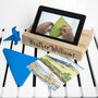 Personalised Wooden Desk Accessory Tablet Phone Etc, thumbnail 2 of 2