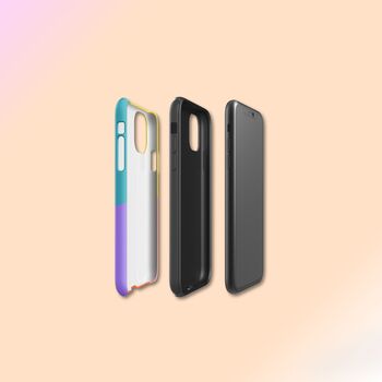 Minimalist Abstract Lines Phone Case, Tough Dual Layer Case, 3 of 6