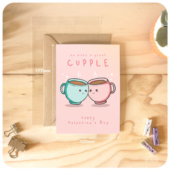 Cute Happy Valentine's Day Card, Husband Wife Partner, 3 of 4