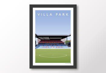 Aston Villa Villa Park Holte End Poster, 8 of 8
