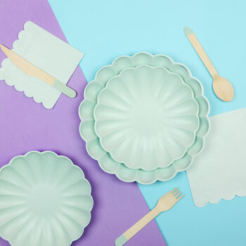 Eco Friendly Pastel Party Plates, 4 of 6