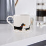 Dachshund / Sausage Dog Mug, thumbnail 1 of 12