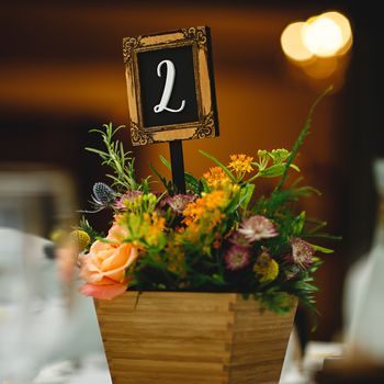 Antique Frame Effect Wedding Table Numbers, 2 of 2