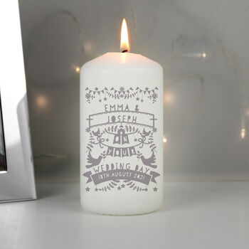 Christening Candle Gift For Boys, 3 of 7