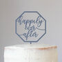 Happily Ever After Wedding Cake Topper, thumbnail 4 of 5