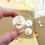 Cute Honey Bee Badges, Pack Of Four, thumbnail 3 of 7
