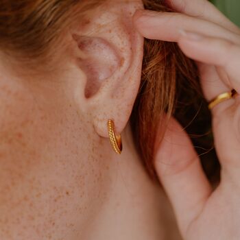 Diba Hoop Earrings, 3 of 7