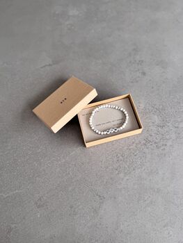 Thank You Mum Gemstone Bracelet, 6 of 12