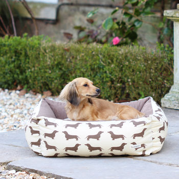 Dachshund Dog Bed, Small, 3 of 3